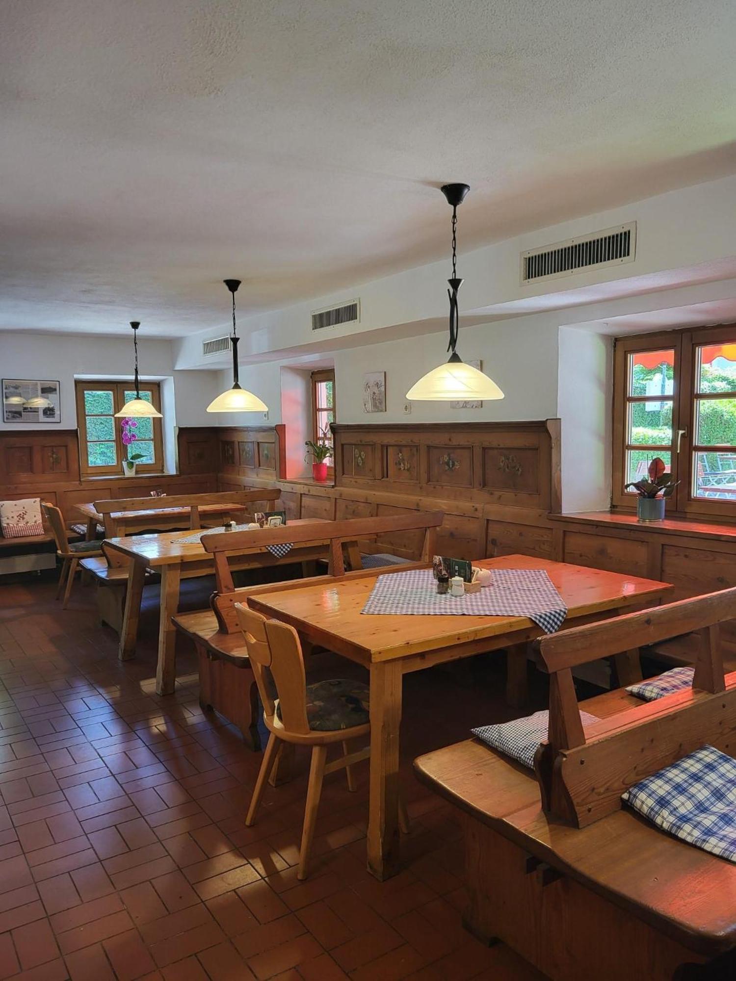Gasthaus Staufenbruecke Bad Reichenhall Bagian luar foto