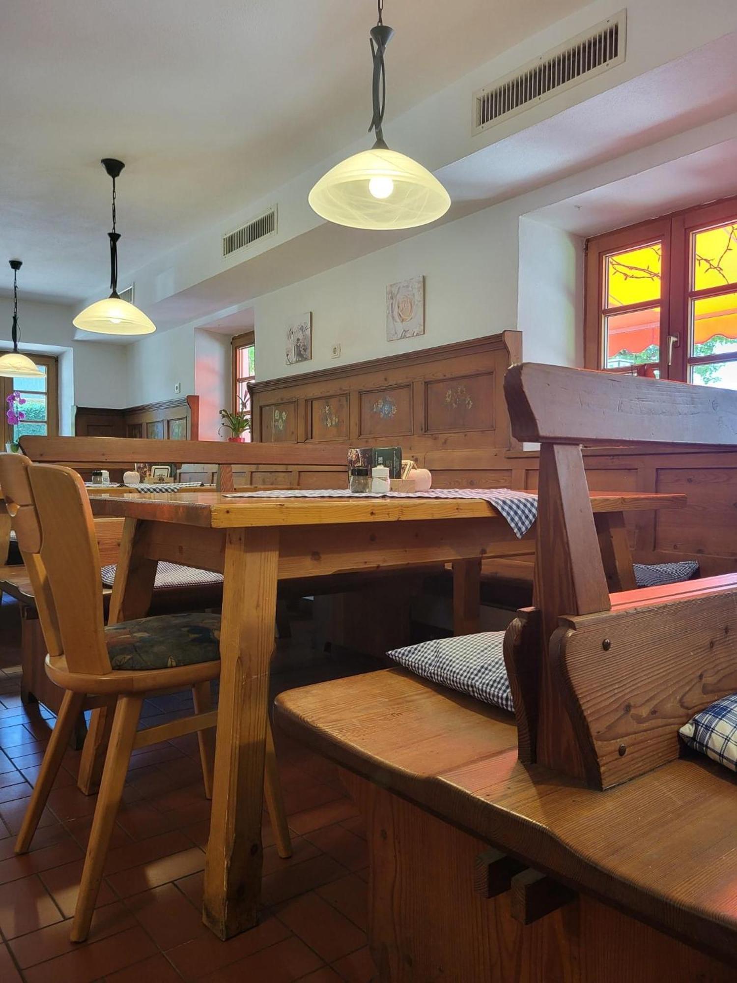 Gasthaus Staufenbruecke Bad Reichenhall Bagian luar foto